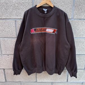 Vintage Y2K Cleveland Browns Embroidered NFL Crewneck Sweatshirt 2XL